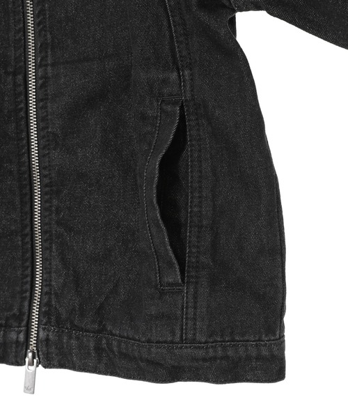 adidas(アディダス)の「SST 2.0 TRACKTOP DENIM KQ6467(ブルゾン・メンズ・ブラック・MEDIUM/LARGE/X-LARGE)」の6枚目の写真
