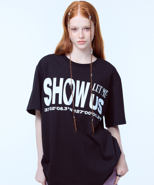 LUVISTRUE(ラヴイズトゥルー)の「SH SHOW US OVERFIT TEE(BLACK)(Tシャツ/カットソー・メンズ・その他・FREE)」の1枚目の写真