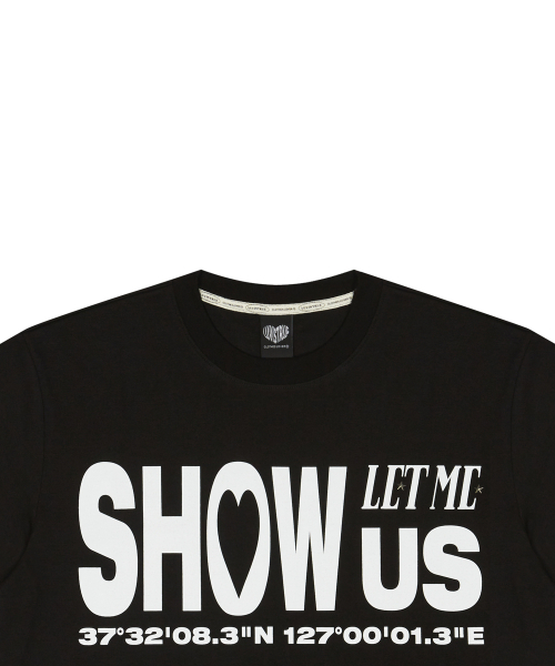 LUVISTRUE(ラヴイズトゥルー)の「SH SHOW US OVERFIT TEE(BLACK)(Tシャツ/カットソー・メンズ・その他・FREE)」の4枚目の写真