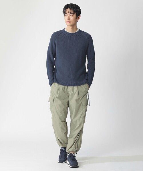 ECOALF(エコアルフ)の「FAURE ニット / FAURE KNIT MAN(ニット/セーター・メンズ・ネイビー/ベージュ系その他4・L/M)」の5枚目の写真