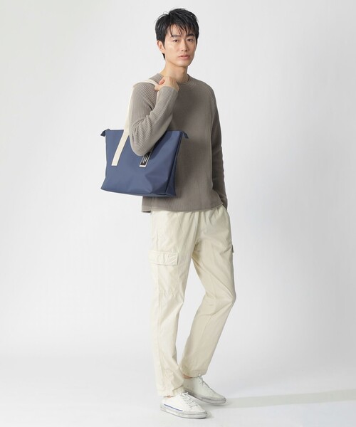 ECOALF(エコアルフ)の「FAURE ニット / FAURE KNIT MAN(ニット/セーター・メンズ・ネイビー/ベージュ系その他4・L/M)」の6枚目の写真