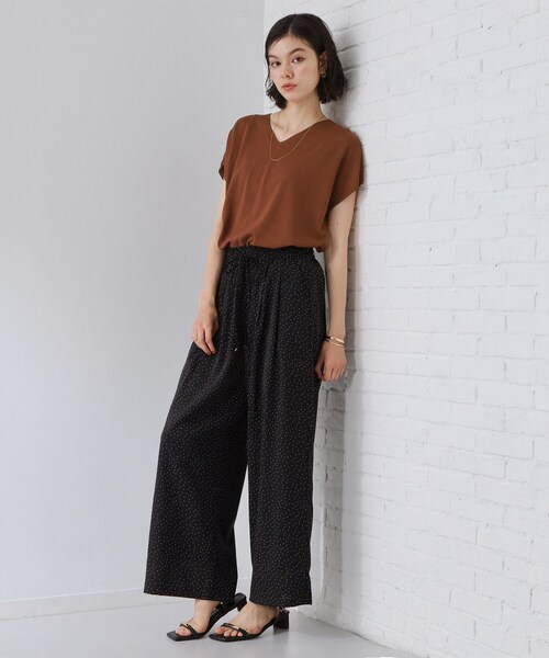 THE SHOP TK (ザ ショップ ティーケー )の「軽い着心地 Vネックニット(ニット/セーター・レディース・ブラック/ダークブラウン/ブルー/ナチュラル/ピンク系その他・99)」の19枚目の写真