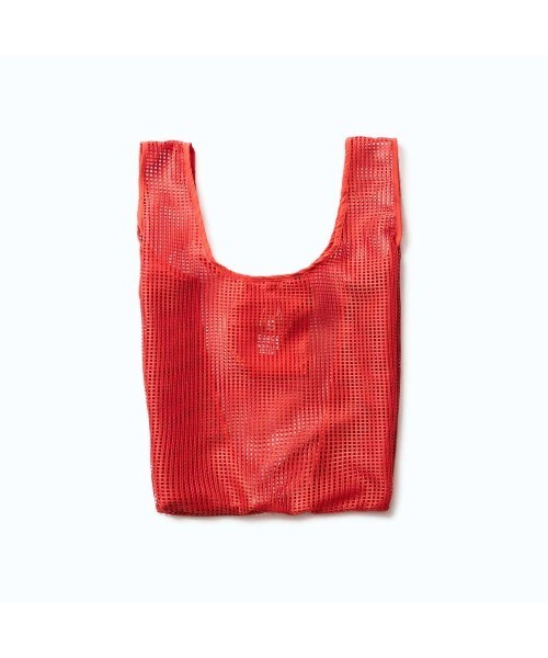 OMCC(オーエムシーシー)の「Shopping Bag Square Mesh S - ショッピングバッグスクエアメッシュ S(エコバッグ/サブバッグ・レディース・ブラック/ブルー系/ブラウン系/マスタード/グリーン/パープル・S)」の3枚目の写真