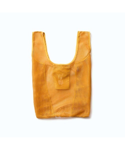 OMCC(オーエムシーシー)の「Shopping Bag Square Mesh S - ショッピングバッグスクエアメッシュ S(エコバッグ/サブバッグ・レディース・ブラック/ブルー系/ブラウン系/マスタード/グリーン/パープル・S)」の1枚目の写真