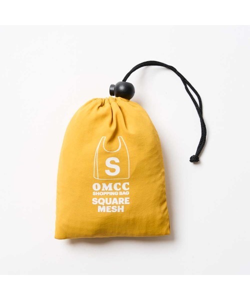 OMCC(オーエムシーシー)の「Shopping Bag Square Mesh S - ショッピングバッグスクエアメッシュ S(エコバッグ/サブバッグ・レディース・ブラック/ブルー系/ブラウン系/マスタード/グリーン/パープル・S)」の11枚目の写真