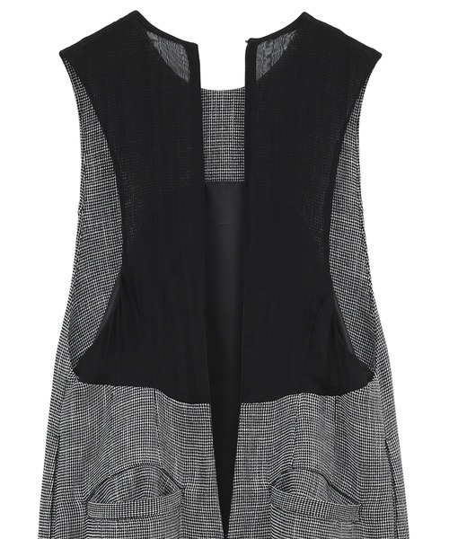 CLANE(クラネ)の「【CLANE/クラネ】BACK SHEER MAXI ONEPIECE/バックシアーマキシワンピース(ワンピース・レディース・ベージュ/マルチ・1/2)」の11枚目の写真