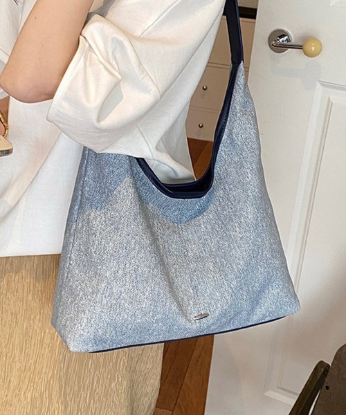 ONEP STAR(ワンピスター)の「bag-423バッグ(ショルダーバッグ・レディース・ブルー/ピンク/オフホワイト・FREE)」の4枚目の写真