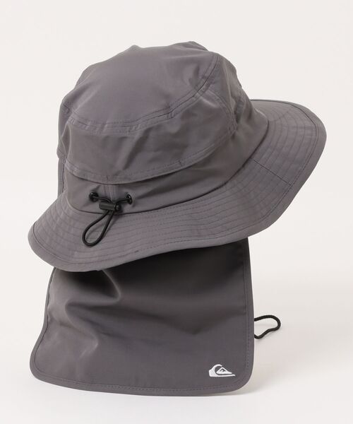 Quiksilver(クイックシルバー)の「QUIKSILVER/クイックシルバー ハット WR UV WATER BEACH HAT 撥水加工 QSA261712(ハット・メンズ・グレー/ブラック/ベージュ・FREE)」の18枚目の写真