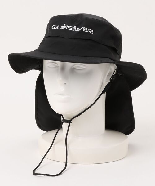 Quiksilver(クイックシルバー)の「QUIKSILVER/クイックシルバー ハット WR UV WATER BEACH HAT 撥水加工 QSA261712(ハット・メンズ・グレー/ブラック/ベージュ・FREE)」の14枚目の写真