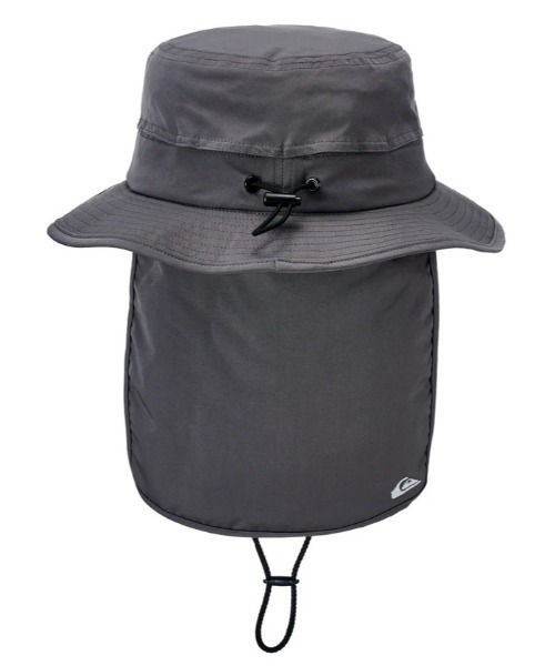 Quiksilver(クイックシルバー)の「QUIKSILVER/クイックシルバー ハット WR UV WATER BEACH HAT 撥水加工 QSA261712(ハット・メンズ・グレー/ブラック/ベージュ・FREE)」の5枚目の写真
