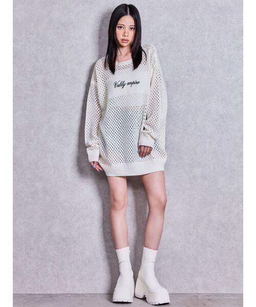 GYDA(ジェイダ)の「Essential platformショートブーツ(ブーツ・レディース・ブラック/オフホワイト・SMALL/MEDIUM/LARGE)」の9枚目の写真