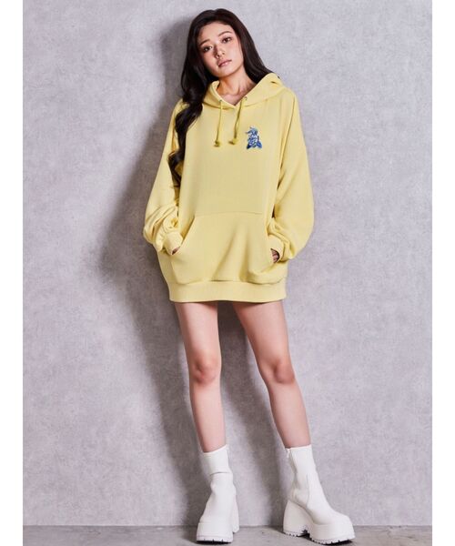 GYDA(ジェイダ)の「Essential platformショートブーツ(ブーツ・レディース・ブラック/オフホワイト・SMALL/MEDIUM/LARGE)」の12枚目の写真