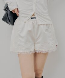 ランジェリーレースショートパンツ