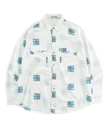 【USED】Y2K tomon “animal” シャツ