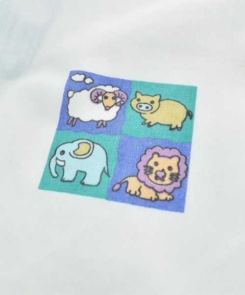VINTAGE(ヴィンテージ)の「【USED】Y2K tomon “animal” シャツ(シャツ/ブラウス・メンズ・ホワイト・LARGE)」の7枚目の写真
