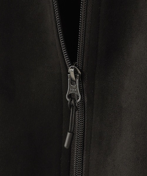 ikka（イッカ）の「【親子コーデ】フェイクスエードリブブルゾン（110~160cm）（ブルゾン・キッズ・グレー系その他/ブラック・XS/S/M/L/XL）」の14枚目の写真