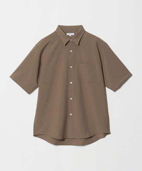 A DAY IN THE LIFE UNITED ARROWS（アデイインザライフユナイテッドアローズ）の「ウールライク リラックス レギュラーカラーシャツ-吸水速乾-＜A DAY IN THE LIFE＞（シャツ/ブラウス・メンズ・ライトブルー/ベージュ/ネイビー/オレンジ・M/L/XL）」の20枚目の写真