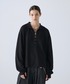 soerte（ソエルテ）の「Loose Lace-up Thermal Polo/ルーズレースアップサーマルポロ（ポロシャツ・2）」