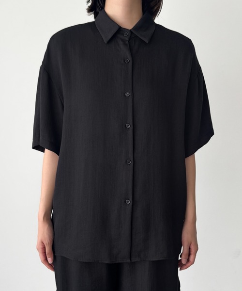 CANAL JEAN(キャナルジーン)の「El mar シャツセットアップ(セットアップ・レディース・ブラック・ONE SIZE)」の7枚目の写真