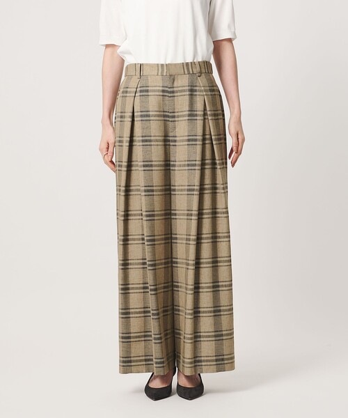 UNITED ARROWS(ユナイテッドアローズ)の「チェック イージー ワイドパンツ ‐ウォッシャブル‐(その他パンツ・レディース・その他2/その他7・38/36)」の6枚目の写真