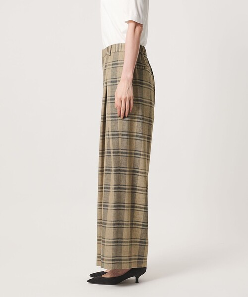 UNITED ARROWS(ユナイテッドアローズ)の「チェック イージー ワイドパンツ ‐ウォッシャブル‐(その他パンツ・レディース・その他2/その他7・38/36)」の7枚目の写真