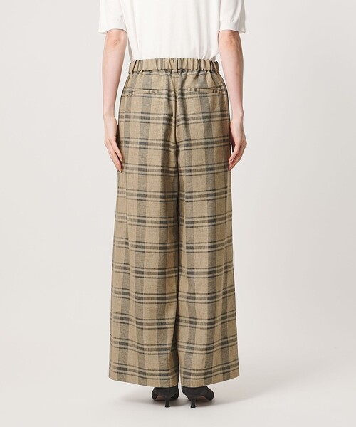 UNITED ARROWS(ユナイテッドアローズ)の「チェック イージー ワイドパンツ ‐ウォッシャブル‐(その他パンツ・レディース・その他2/その他7・38/36)」の8枚目の写真