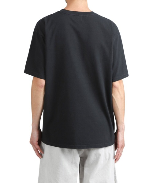 REMI RELIEF NAVY LABEL（レミレリーフネイビーレーベル）の「REMI RELIEF NAVY LABEL / レミレリーフ ネイビーレーベル：16/-天竺T（無地）：RN30389288AK[STD]（Tシャツ/カットソー・メンズ・オフホワイト/ブラック・M/XL/S/L）」の15枚目の写真