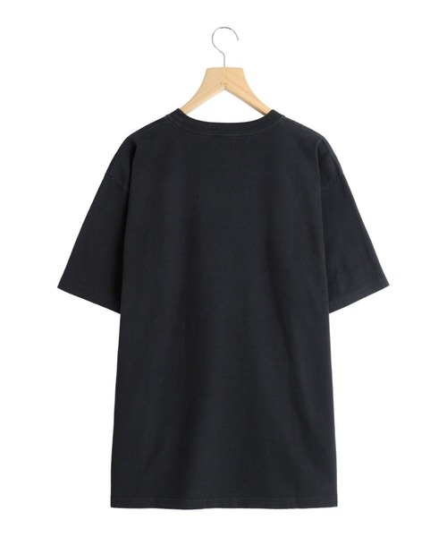 REMI RELIEF NAVY LABEL（レミレリーフネイビーレーベル）の「REMI RELIEF NAVY LABEL / レミレリーフ ネイビーレーベル：16/-天竺T（無地）：RN30389288AK[STD]（Tシャツ/カットソー・メンズ・オフホワイト/ブラック・M/XL/S/L）」の10枚目の写真