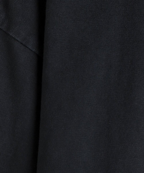REMI RELIEF NAVY LABEL（レミレリーフネイビーレーベル）の「REMI RELIEF NAVY LABEL / レミレリーフ ネイビーレーベル：16/-天竺T（無地）：RN30389288AK[STD]（Tシャツ/カットソー・メンズ・オフホワイト/ブラック・M/XL/S/L）」の11枚目の写真