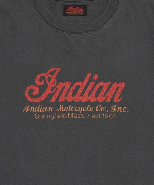 INDIAN(インディアン)の「WEGO/IndianグラフィックT(Tシャツ/カットソー・メンズ・ブラック/アイボリー・MEDIUM/LARGE)」の14枚目の写真