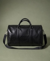 【Leathen Leather（レーセンレザー）】マットレザー調 大容量ボストンバッグ lea-handbag-4-56