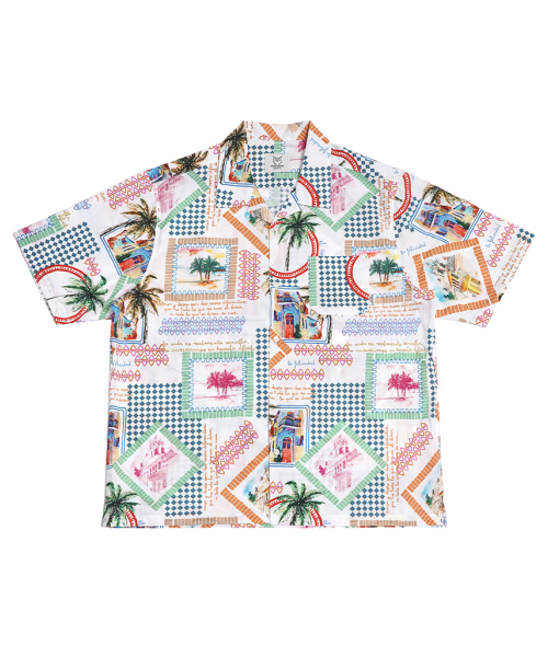 NIGHTWORKDEPT(ナイトワークデプト)の「Vintage Postcard Resort Shirt(シャツ/ブラウス・レディース・その他・MEDIUM/SMALL)」の1枚目の写真