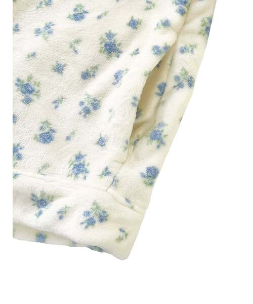 JEMORGAN（ジェーイーモーガン）の「【JEMORGAN LONG JOHNS】 フリース 花柄ジップパーカー（JF638-59S）（パーカー・レディース・パープル/ピンク/ブルー・フリー）」の10枚目の写真