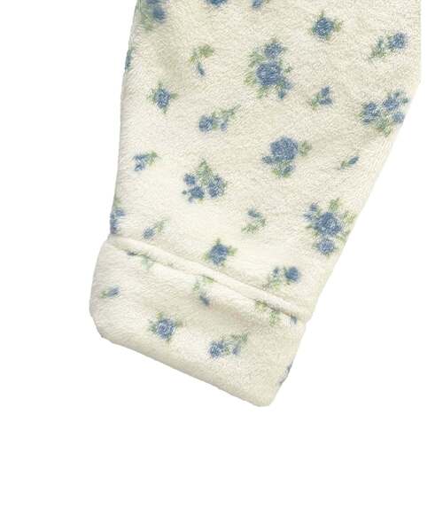JEMORGAN（ジェーイーモーガン）の「【JEMORGAN LONG JOHNS】 フリース 花柄ジップパーカー（JF638-59S）（パーカー・レディース・パープル/ピンク/ブルー・フリー）」の11枚目の写真