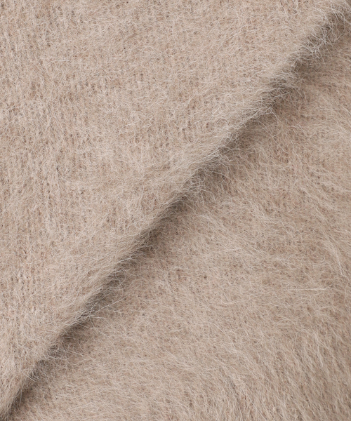 journal standard L'essage(ジャーナルスタンダードレサージュ)の「《一部WEB限定カラー/追加》FOX CASHMERE Vネックカーディガン(カーディガン/ボレロ・レディース・レッド/ベージュ/オリーブ/ネイビー/ピンク系その他・FREE)」の11枚目の写真
