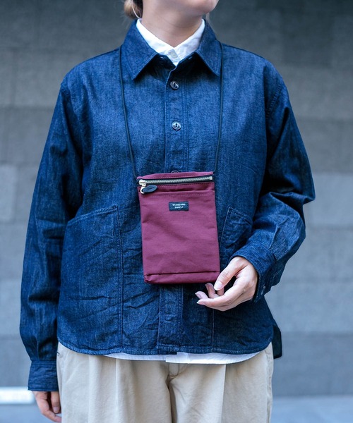 STANDARD SUPPLY（スタンダードサプライ）の「[ STANDARD SUPPLY ] SIMPLICITY SLING PURSE M / スリングパースM（ショルダーバッグ・レディース・ボルドー・M）」の2枚目の写真