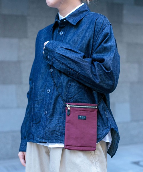 STANDARD SUPPLY（スタンダードサプライ）の「[ STANDARD SUPPLY ] SIMPLICITY SLING PURSE M / スリングパースM（ショルダーバッグ・レディース・ボルドー・M）」の3枚目の写真