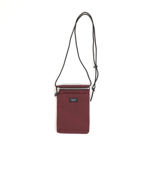 STANDARD SUPPLY（スタンダードサプライ）の「[ STANDARD SUPPLY ] SIMPLICITY SLING PURSE M / スリングパースM（ショルダーバッグ・レディース・ボルドー・M）」の9枚目の写真