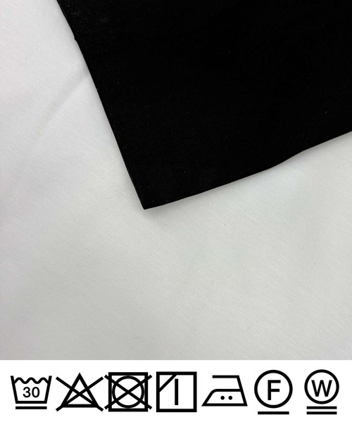 PICCIN(ピッチン)の「フロントリボンプルオーバー(Tシャツ/カットソー・レディース・オフホワイト/ブラック・M)」の5枚目の写真