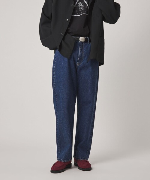 Steven Alan（スティーブンアラン）の「＜Steven Alan＞ 13.5oz デニム 5ポケット バギー パンツ（デニムパンツ・メンズ・ロイヤルブルー/グレー/ネイビー・32inch/33inch/31inch/34inch/30inch）」の14枚目の写真