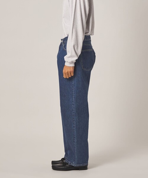 Steven Alan（スティーブンアラン）の「＜Steven Alan＞ 13.5oz デニム 5ポケット バギー パンツ（デニムパンツ・メンズ・ロイヤルブルー/グレー/ネイビー・32inch/33inch/31inch/34inch/30inch）」の4枚目の写真