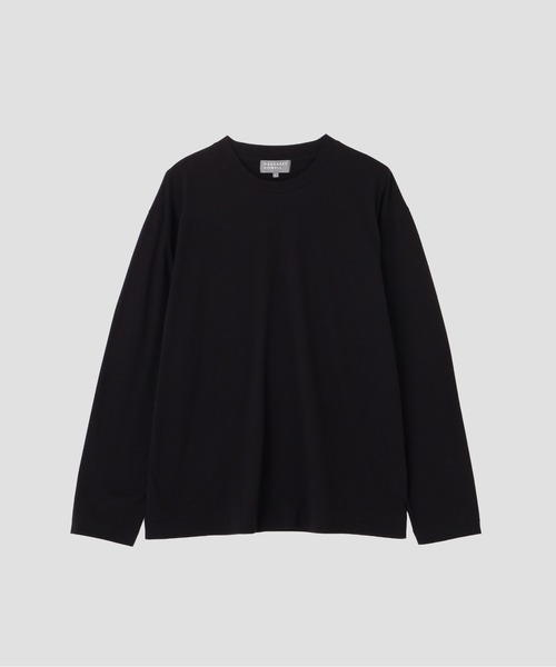 MARGARET HOWELL(マーガレットハウエル)の「PLAIN COTTON JERSEY(Tシャツ/カットソー・メンズ・ブラック/アイボリー・MEDIUM/LARGE)」の10枚目の写真