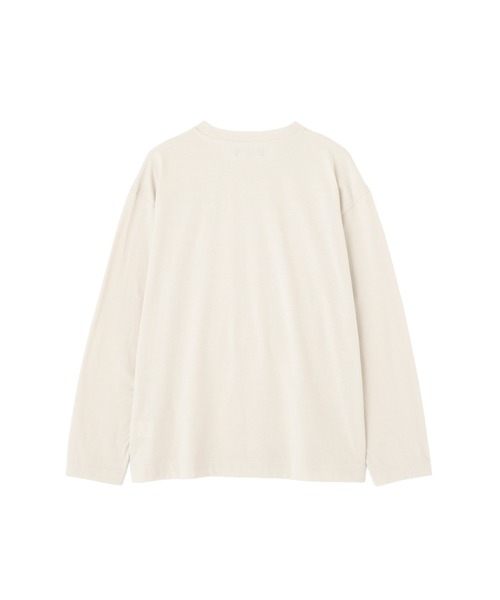 MARGARET HOWELL(マーガレットハウエル)の「PLAIN COTTON JERSEY(Tシャツ/カットソー・メンズ・ブラック/アイボリー・MEDIUM/LARGE)」の7枚目の写真