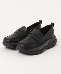 Clarks クラークス PACE LO【本革】メンズローファースニーカー スノーファー スニーファー(ペースロー) 26328704 ブラック