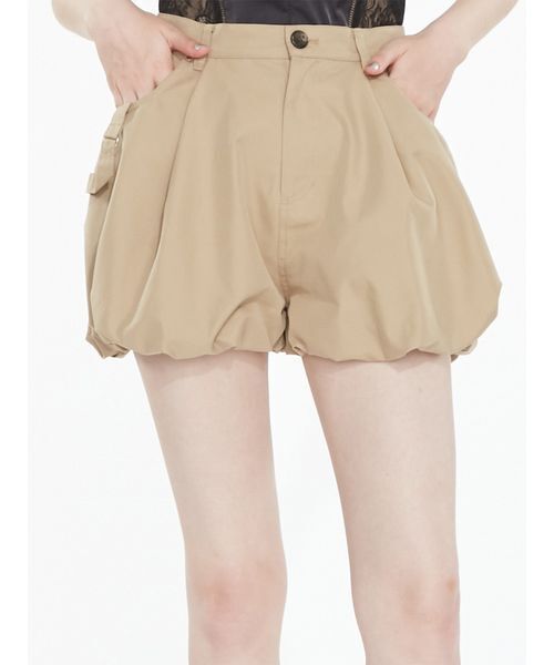 SORIN(ソリン )の「Balloon Work Short Pants / バルーンワーク ショートパンツ(その他パンツ・レディース・ブラック/ベージュ/チェック・38)」の2枚目の写真