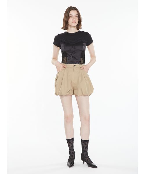 SORIN(ソリン )の「Balloon Work Short Pants / バルーンワーク ショートパンツ(その他パンツ・レディース・ブラック/ベージュ/チェック・38)」の11枚目の写真