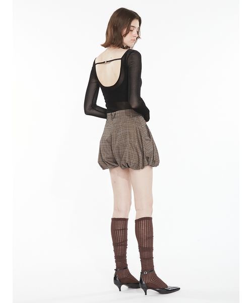 SORIN(ソリン )の「Balloon Work Short Pants / バルーンワーク ショートパンツ(その他パンツ・レディース・ブラック/ベージュ/チェック・38)」の19枚目の写真