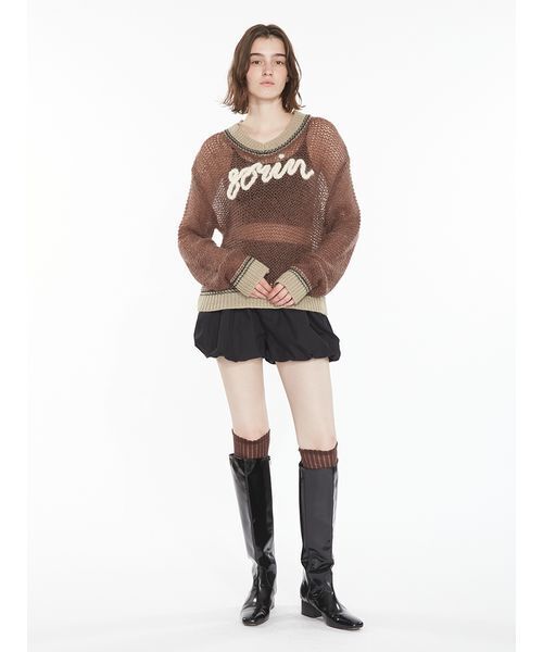 SORIN(ソリン )の「Balloon Work Short Pants / バルーンワーク ショートパンツ(その他パンツ・レディース・ブラック/ベージュ/チェック・38)」の4枚目の写真