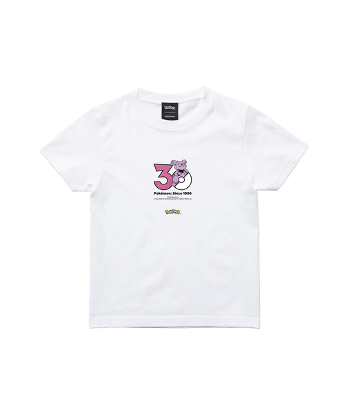 ZOZOSPOT（ゾゾスポット）の「Pokemon 30th Anniversary 1025 T-shirt 「グランブル」（Tシャツ/カットソー・レディース・ホワイト・SMALL/MEDIUM/LARGE/X-LARGE/XX-LARGE/XXX-LARGE/100cm/110cm/120cm/130cm/140cm/150cm/160cm）」の2枚目の写真