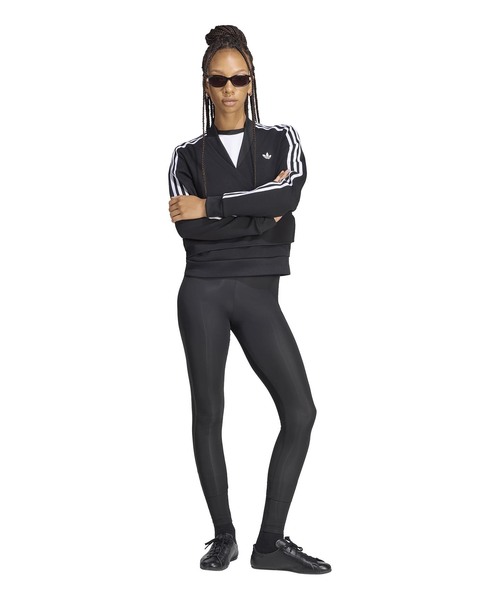 adidas Originals(アディダスオリジナルス)の「ADIDAS × JENNIE / アディダス × ジェニー SHEER LEGGINGS(その他パンツ・レディース・ホワイト/ブラック・SMALL)」の19枚目の写真